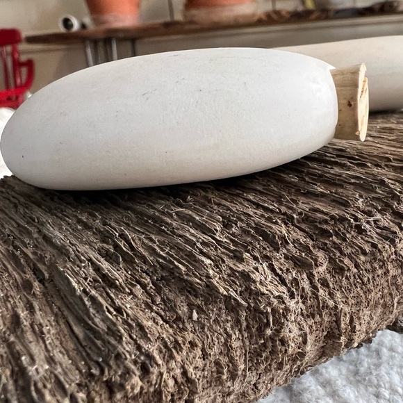 Salt and Pepper Shakers Pigeon Toe Ceramics Natural White Ceramic - Picture 5 of 9